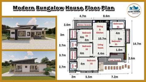 4 Bedroom Floor Plan Bungalow House Design | www.resnooze.com