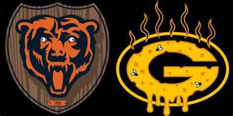 Chicago Bears and Green Bay Packers Parody Logos – Parody Tease