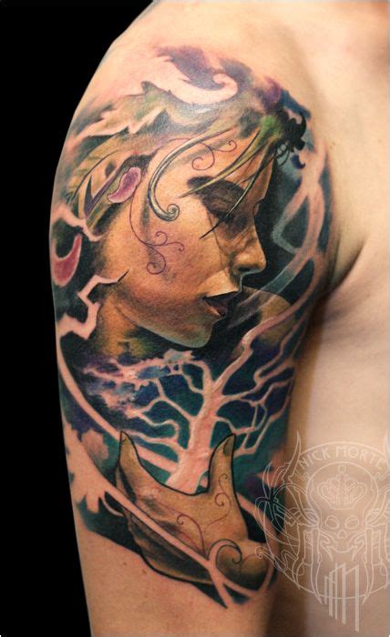 gaia tattoo - Google Search | Tattoos, Portrait tattoo, Portrait