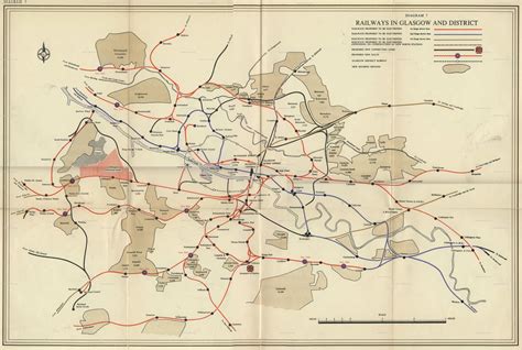 Maps of the Glasgow Subway