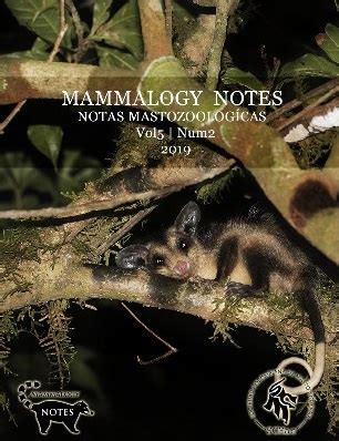 Mammalogy Notes ahora se publica con el Open Journal System (OJS ...