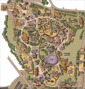 Cincinnati Zoo Map | Cincinnati Zoo Parking Map Pdf