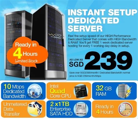 HIGH Performance Instant Setup Dedicated Server 2013