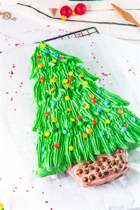 Christmas Tree Cake | My Nourished Home