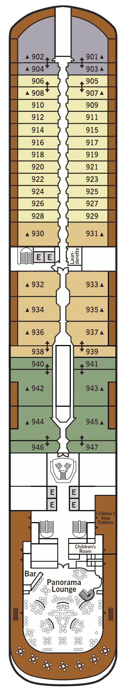 Silver Muse deck plans - Cruiseline.com