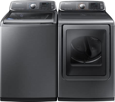 Samsung SAWADREP3 Side-by-Side Washer & Dryer Set with Top Load Washer ...