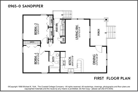 The Coastal Cottage Co. - Outer Banks Home Plans | Coastal cottage ...