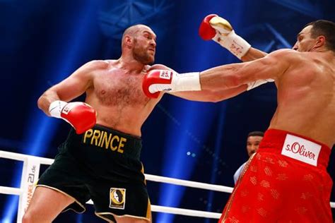 Tyson Fury beats Wladimir Klitschko to become the new heavyweight ...