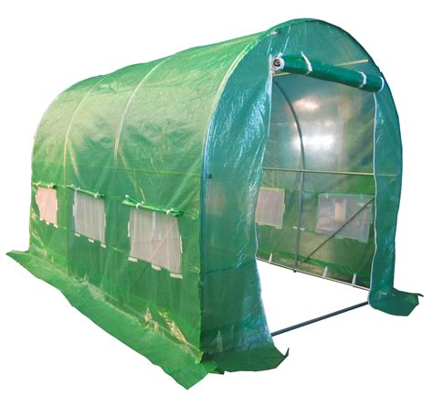 New Greenhouse Fully Galvanised Steel Frame Polytunnel Pollytunnel Poly Tunnel | eBay