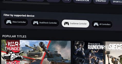 It's now much easier to find games on Steam that support PlayStation ...