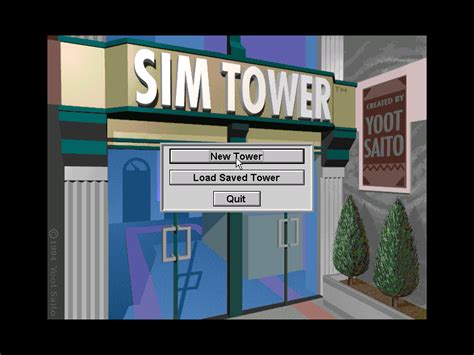 Sim Tower | Old MS-DOS Games | Download for Free or play in Windows ...