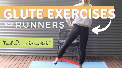 Glute Home Workout | Resistance Band Exercises For Runners