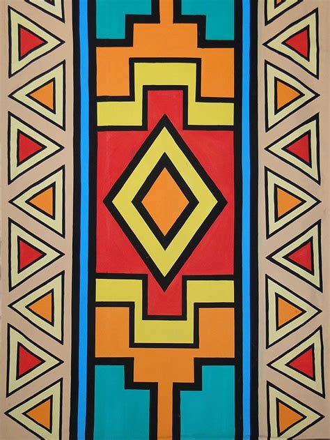 ndebele print | African art projects, Africa art, Pattern art