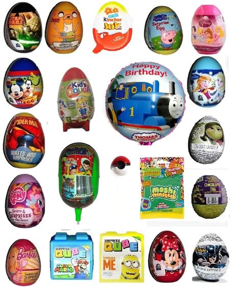 Buy Surprise Eggs and Toys x 20 Assortment including Frozen, Princesses ...