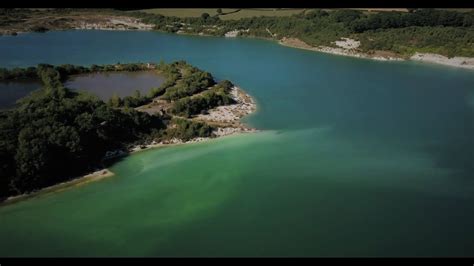 Meeth Quarry nature reserve, North Devon aerial 4K cinematograhy with DJI Mavic pro platinum ...