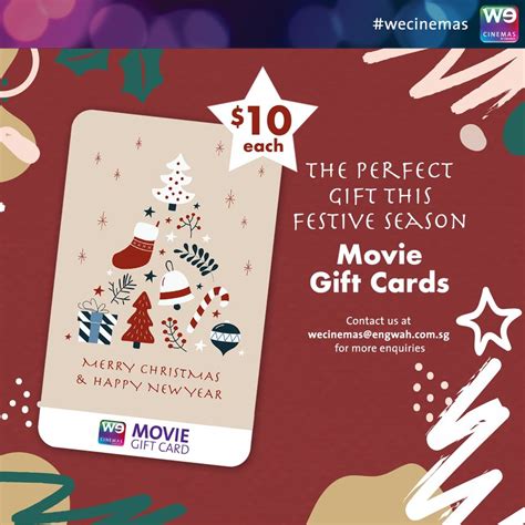 15 Nov 2021 Onward: WE Cinemas Movie Gift Card Promotion - SG.EverydayOnSales.com