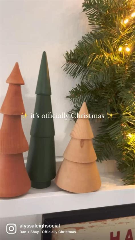 Wooden Trees from Target | Target Christmas Trees in 2022 | Christmas ...