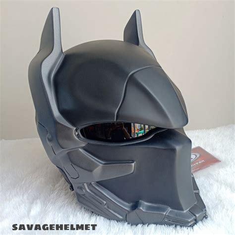 BATMAN ARKHAM KNIGHT CUSTOM HELMET MOTORCYCLE