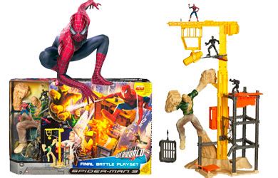 Spider-Man 3 - Webworld Final Battle Playset - review, compare prices ...