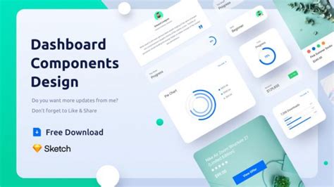 Free Dashboard UI Kit XD Template - Xd File