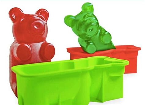 Giant Gummy Bear mold Breakable gummy bear mold BREAKABLE Bear mold ...