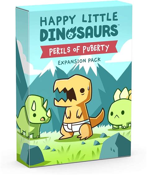 Happy Little Dinosaurs - Perils of Puberty Expansion Pack - 810031364411