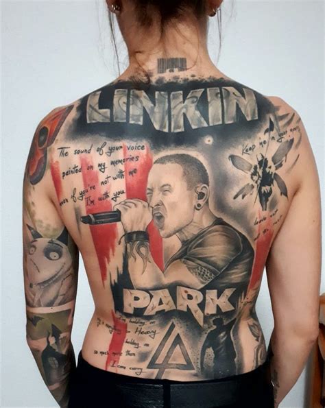 Linkin park. Tattoo chester | Linkin park, Lp tattoo, Park