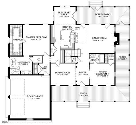 Country Farmhouse Southern House Plan 86144 | Country style house plans ...