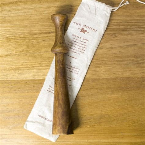 Wooden Cocktail Muddler By The Orchard | notonthehighstreet.com