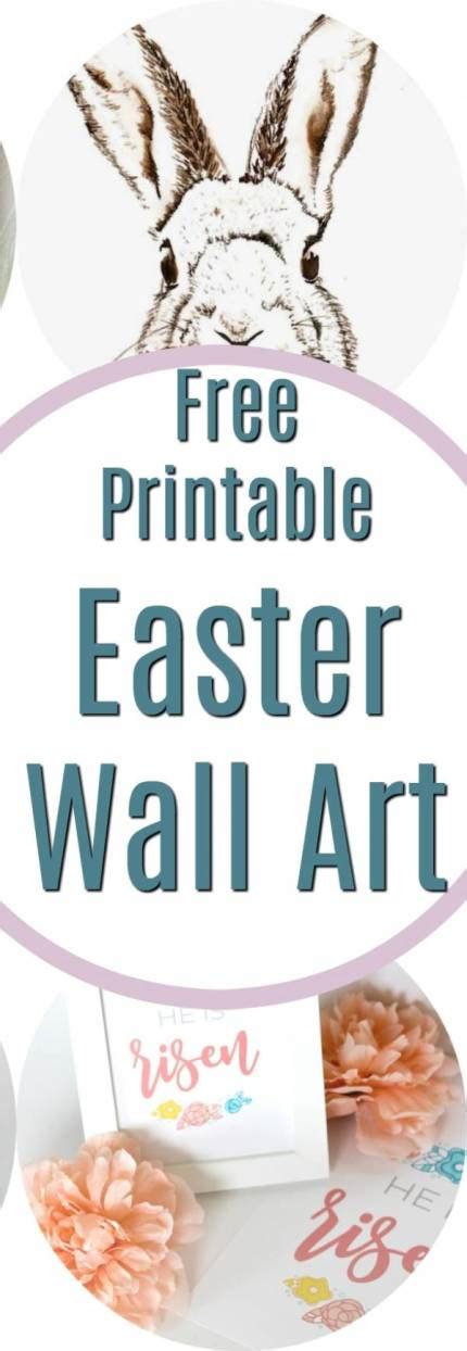 Free Printable Easter Wall Art – Home and Garden