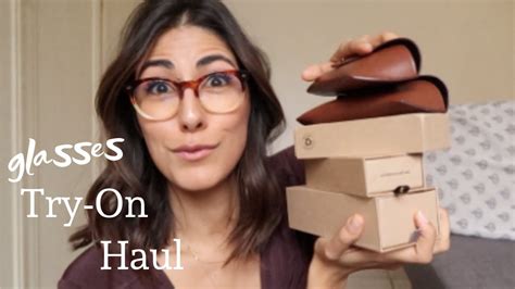 NEW Glasses! Try-on Haul (ft. EyeBuyDirect) - YouTube