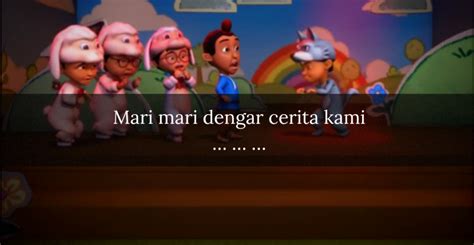 [QUIZ] Sambung Lirik Lagu Pengembala dan Biri-biri Upin Ipin, Pasti ...