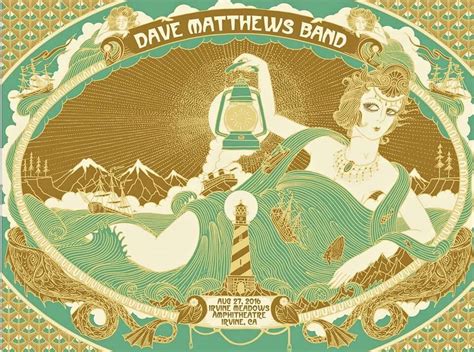 Dave Matthews Band Poster - Irvine Meadows Amphitheater - Irvine, CA ...