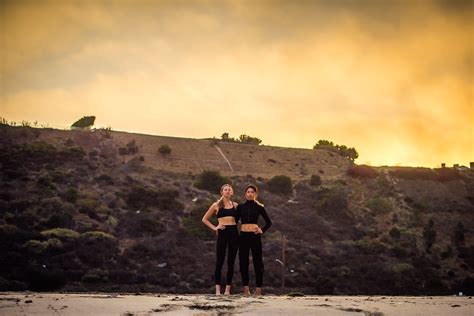 Santa Monica Beach Volleyball Yoga Athletes! Beautiful Golden Ratio Photography Yogi Goddesses ...