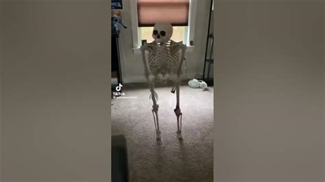 Skeleton falling meme - YouTube