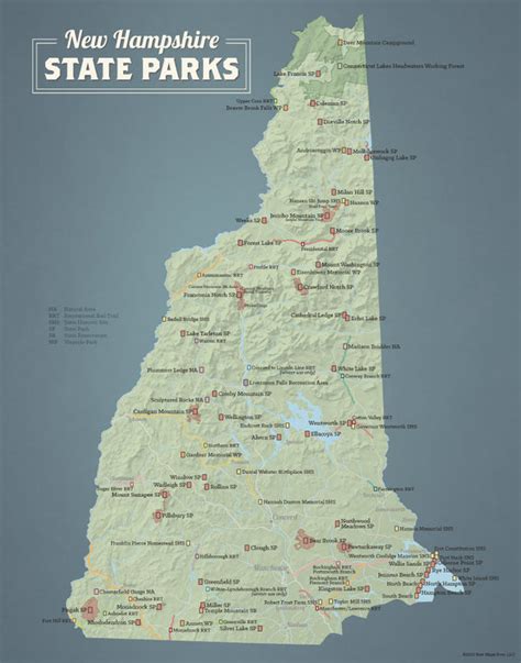New Hampshire State Parks Map - vrogue.co