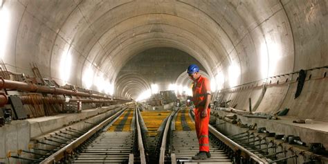 World's longest tunnel completed - Business Insider