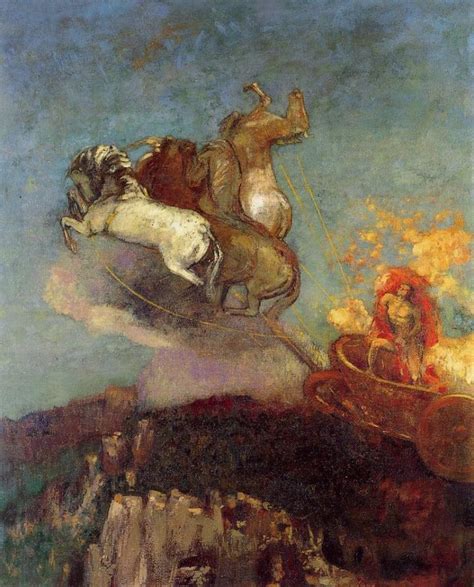 Apollo's Chariot Painting | Odilon Redon Oil Paintings | Odilon redon, Symbolist, Apollo chariot