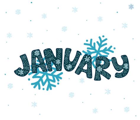 January Illustrations, Royalty-Free Vector Graphics & Clip Art - iStock