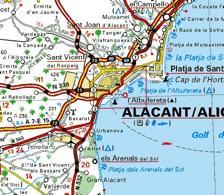 Alicante Karte