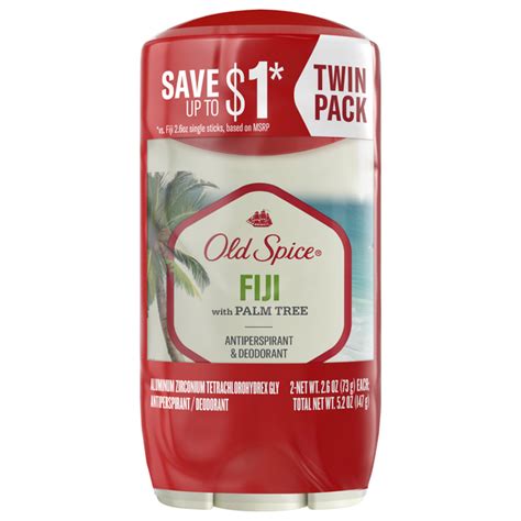 Save on Old Spice Men's Antiperspirant/Deodorant Fiji with Palm Tree ...