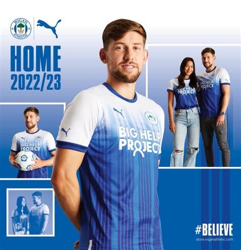 Wigan Athletic 2022-23 Home Kit