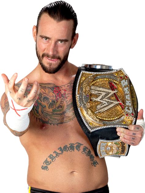 CM Punk WWE Champion 2011 Render by AmbriegnsAsylum16 on DeviantArt