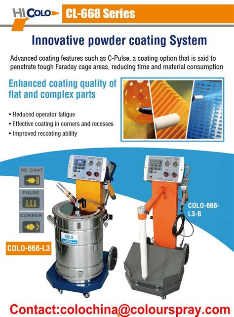 Innovative powder coating systems | Powder coating equipment, Powder coating system, Powder ...