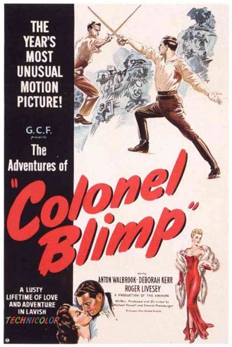 The Life and Death of Colonel Blimp (aka The Adventures of Colonel Blimp) Movie Poster (#1 of 2 ...