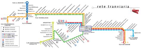 Rome Trams - Lines, hours, fares and map of the tram network in Rome