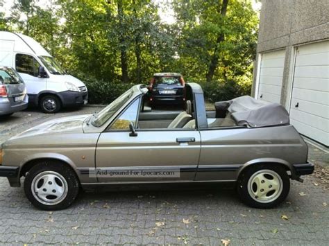 1983 Talbot Samba - Car Photo and Specs