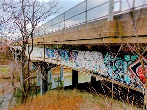 Hilliard Bridge Graffiti Photograph by Elijah Burnett - Fine Art America