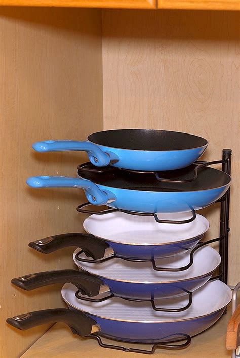 17 Super Cheap Things To Help Keep Your Apartment Organized Pot Lid Organization, Small Kitchen ...