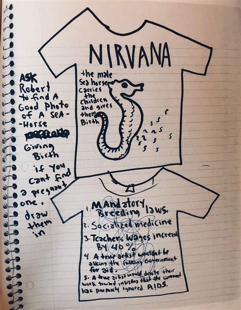 Kurt Cobain's Spiral Notebooks - by Jillian Hess - Noted